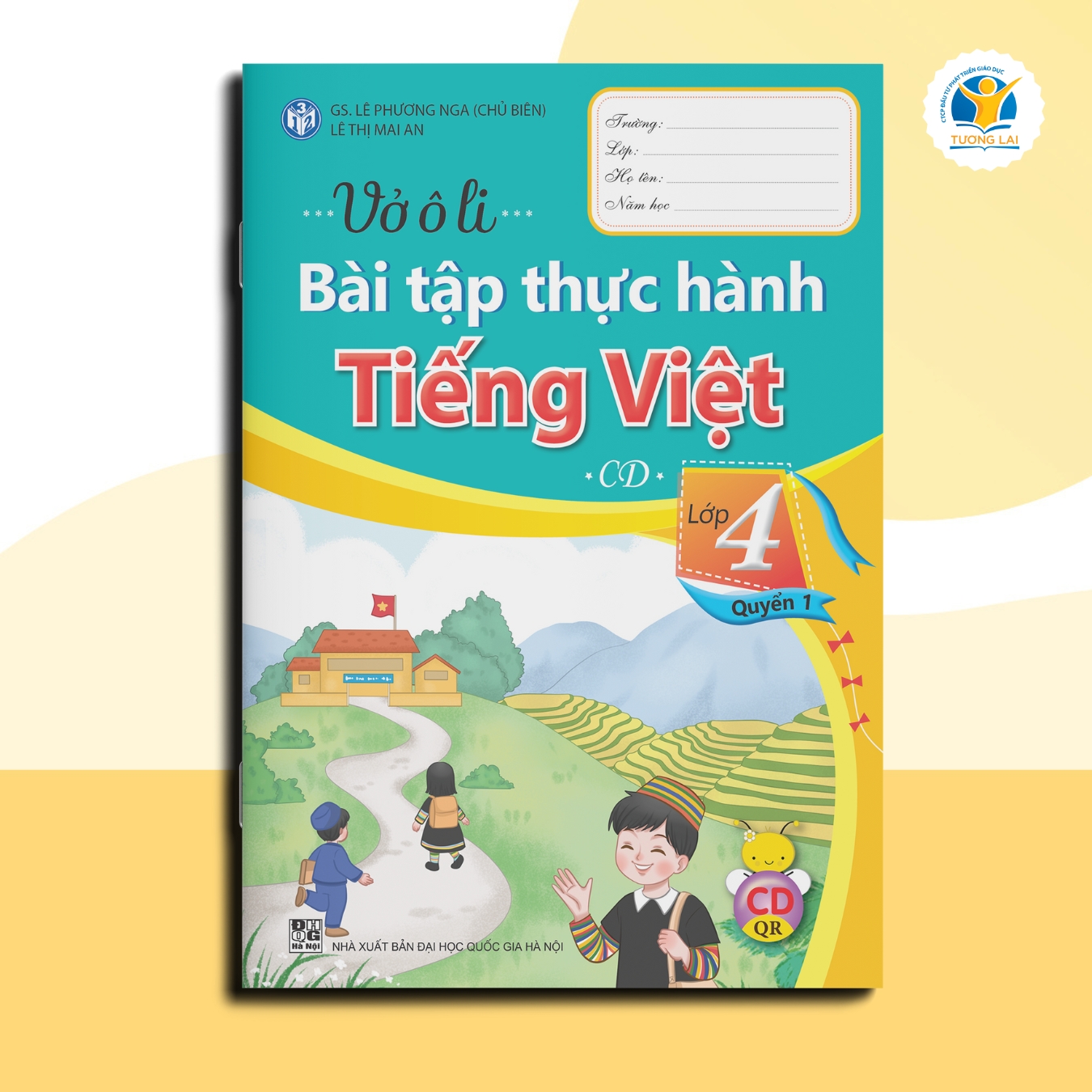 Vở ô li Bài tập Thực hành Tiếng Việt Lớp 4 - Cánh diều - Quyển 1